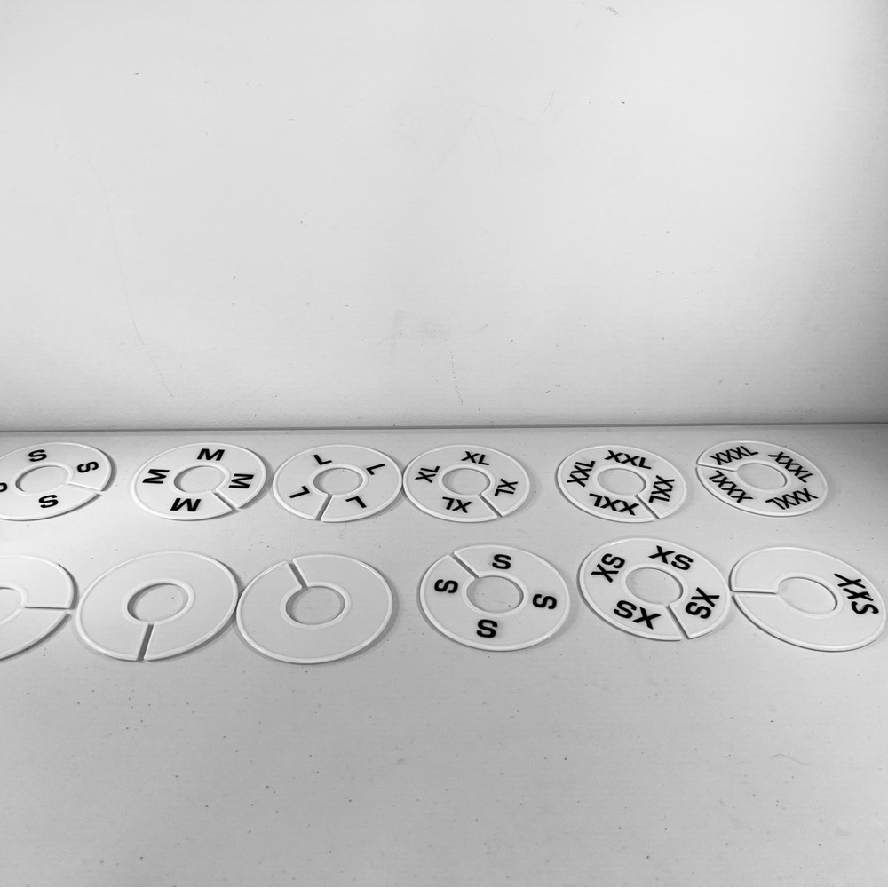 Size Markers for Racks Clothing Rack Organization Storage